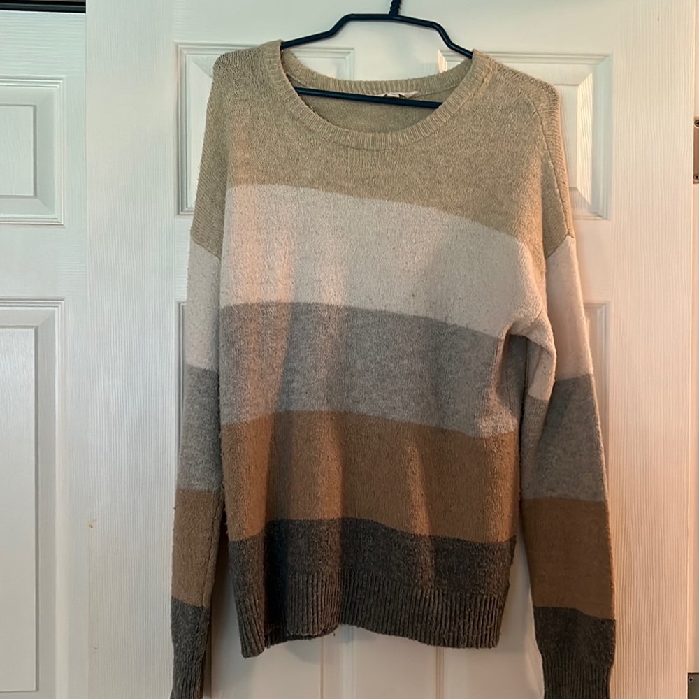 Neutral Stripped Sweater